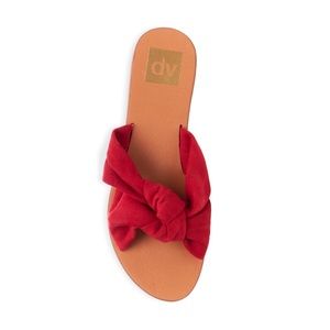dv Alina Knotted Slide Sandals